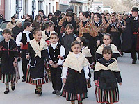 Los migueletes vivieron con intensidad la festividad de San Antón  