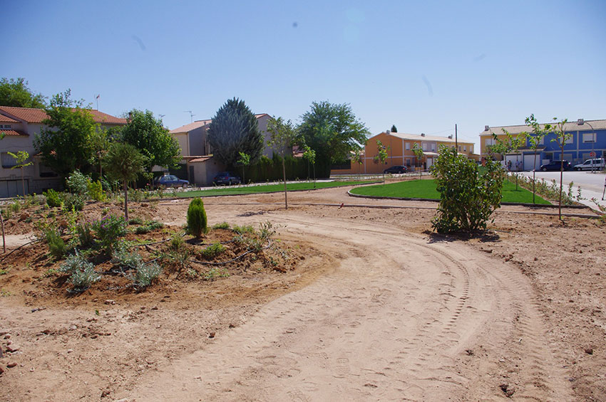 Nuevo parque ubicado en la calle Camilo José Cela