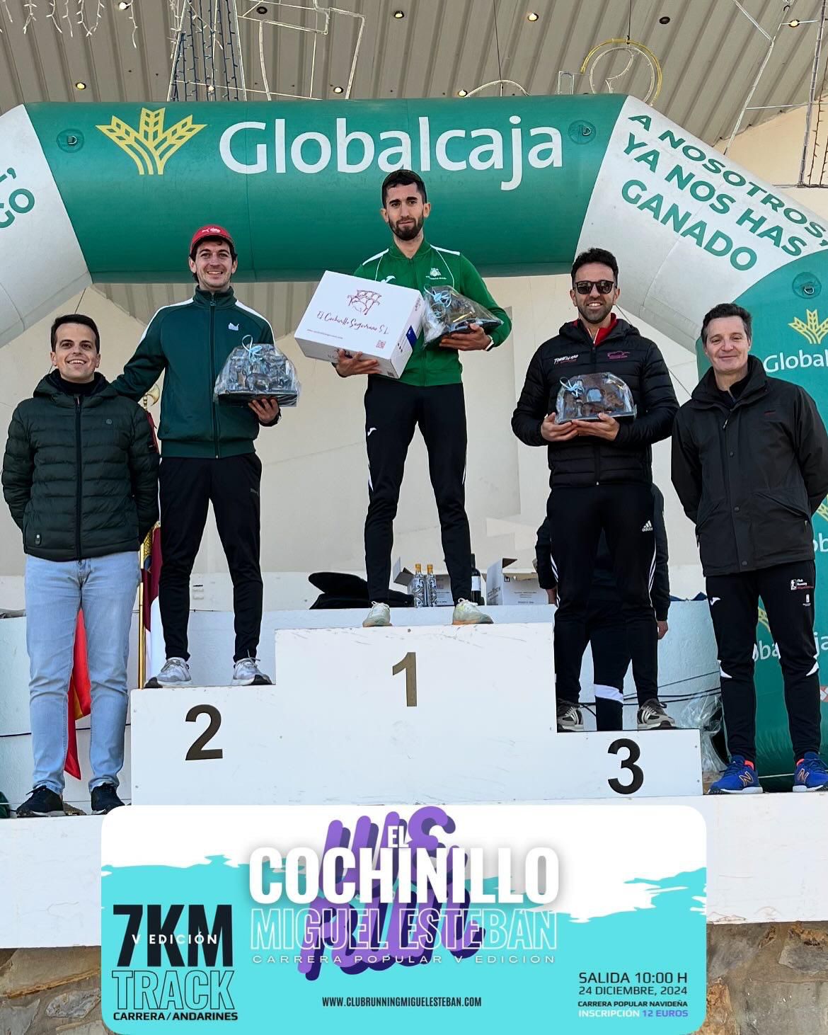 Ganadores carrera cochinillo 1