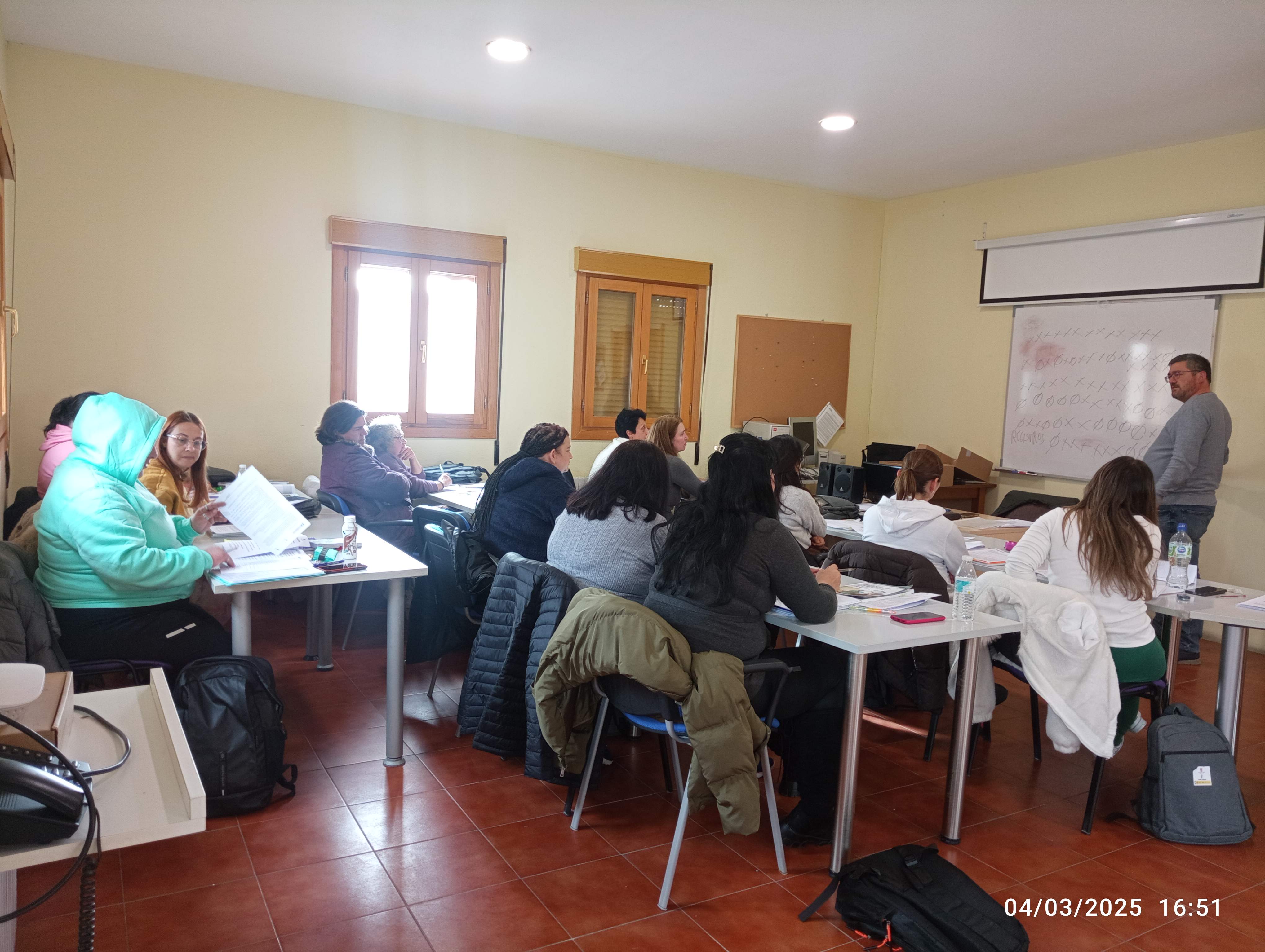 Miguel Esteban acoge un curso de “Atención sociosanitaria a personas dependientes en instituciones sociales”