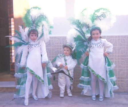 1996. El Buen Humor. 1996 Nobleza Migueleta. Beatriz Lara Isi Arinero y Patricia