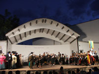 Excepcional acogida de público en el VIII Encuentro de Coros y Danzas en Miguel Esteban