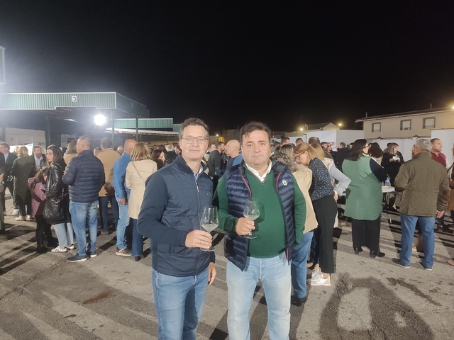 Fiesta de la Vendimia ME alcalde y pte cooperativa