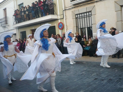 Mucho colorido y fantasía en el Desfile Comarcal del Carnaval de Miguel Esteban 