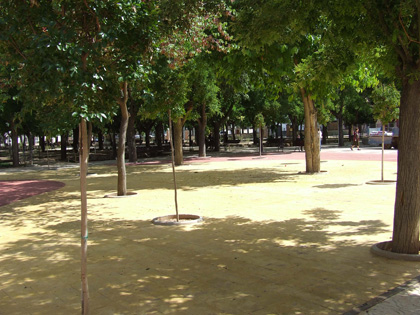 El Parque Municipal de Miguel Esteban continúa mejorando su 
aspecto 